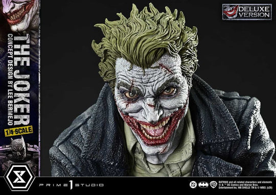 DC Comics Ultimate Premium Masterline Series Statue 1/4 The Joker (Concept Design by Lee Bermejo) Deluxe Version 53 cm