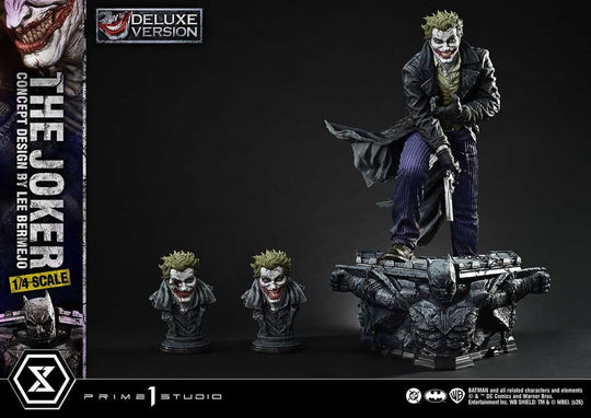 DC Comics Ultimate Premium Masterline Series Statue 1/4 The Joker (Concept Design by Lee Bermejo) Deluxe Version 53 cm