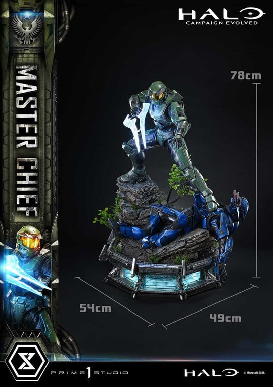 Halo Ultimate Premium Masterline Series Statue 1/4 Campaign Evolved Master Chief 78 cm