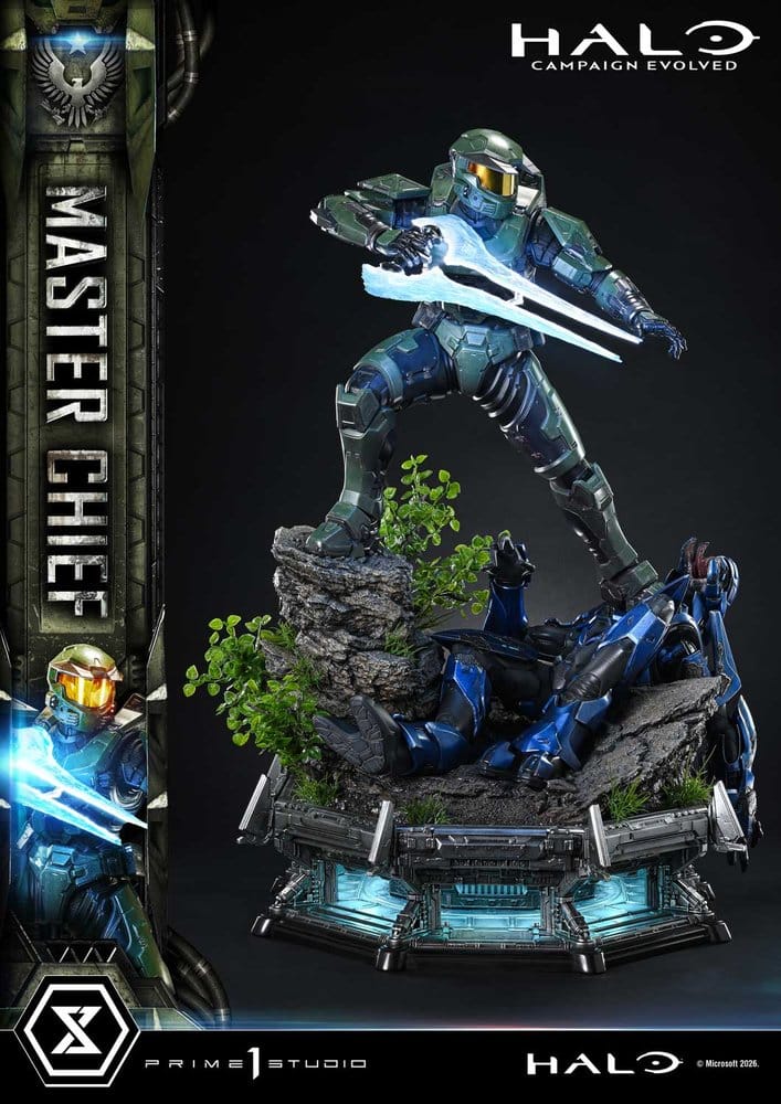 Halo Ultimate Premium Masterline Series Statue 1/4 Campaign Evolved Master Chief 78 cm