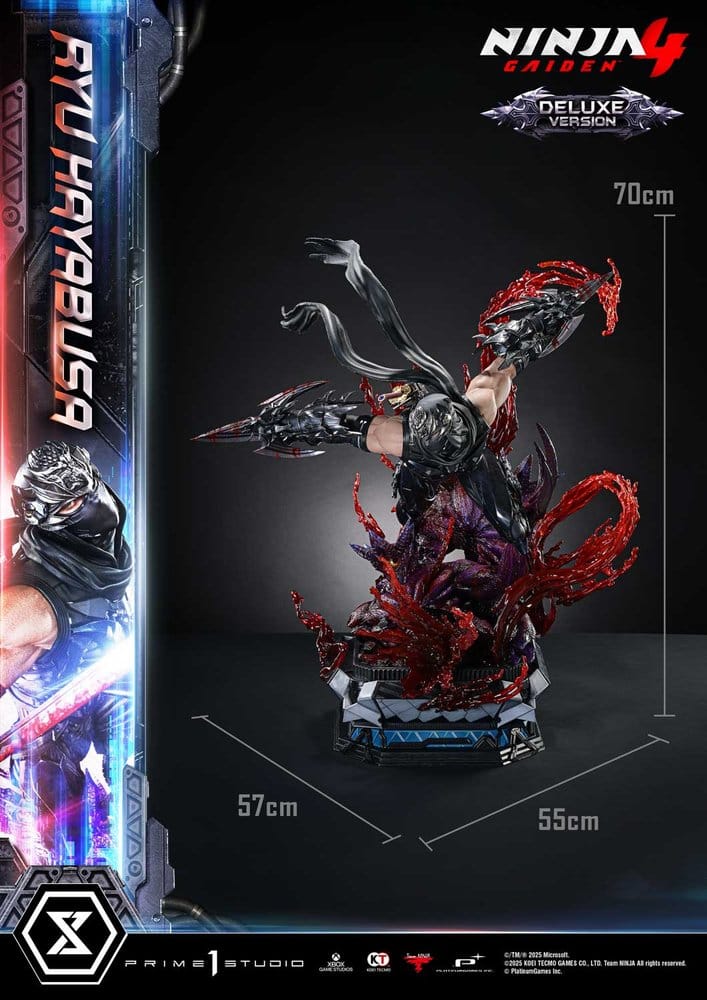 Ninja Gaiden 4 Ultimate Premium Masterline Series Statue 1/4 Ryu Hayabusa Deluxe Version 70 cm