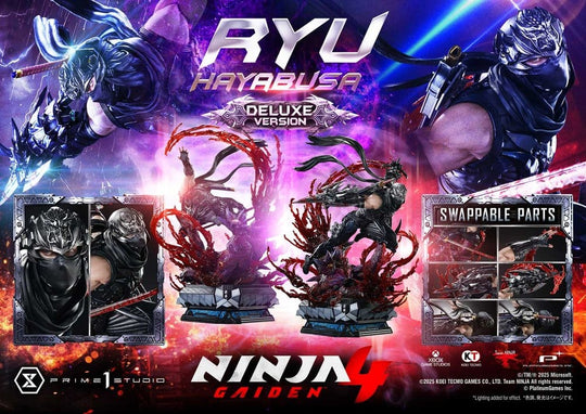 Ninja Gaiden 4 Ultimate Premium Masterline Series Statue 1/4 Ryu Hayabusa Deluxe Bonus Version 70 cm