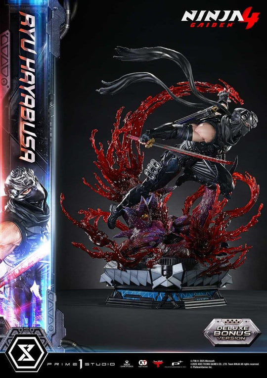 Ninja Gaiden 4 Ultimate Premium Masterline Series Statue 1/4 Ryu Hayabusa Deluxe Bonus Version 70 cm