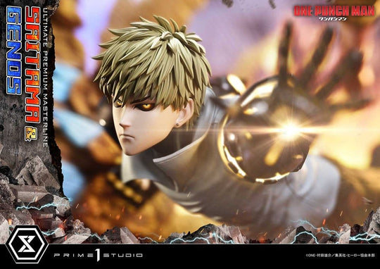 One-Punch Man Ultimate Premium Masterline Series Statue 1/4 Saitama & Genos 73 cm