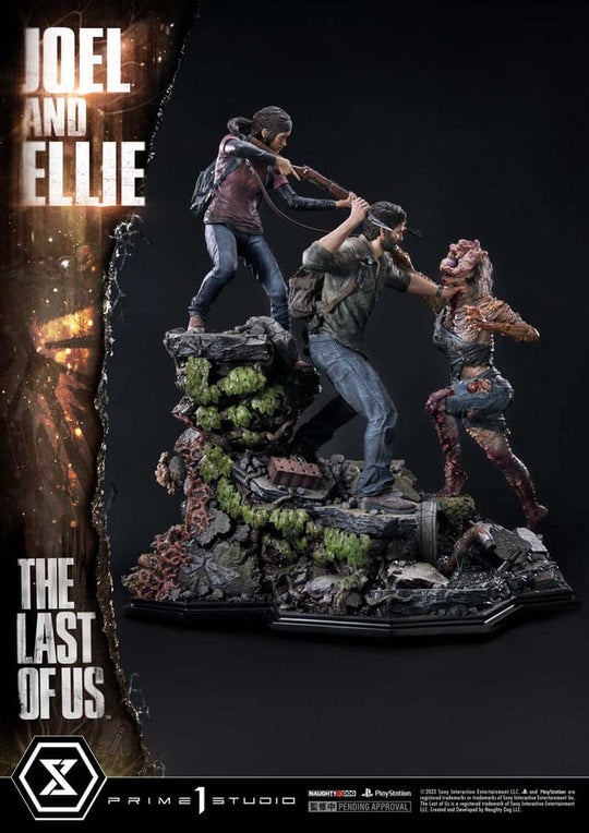 The Last of Us Part I Ultimate Premium Masterline Series Statue 1/4 Joel & Ellie (The Last of Us Part I) 73 cm