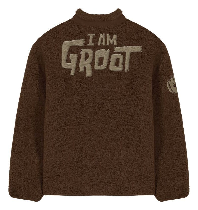 Guardians of the Galaxy Sherpa Jacket I Am Groot Size XXL