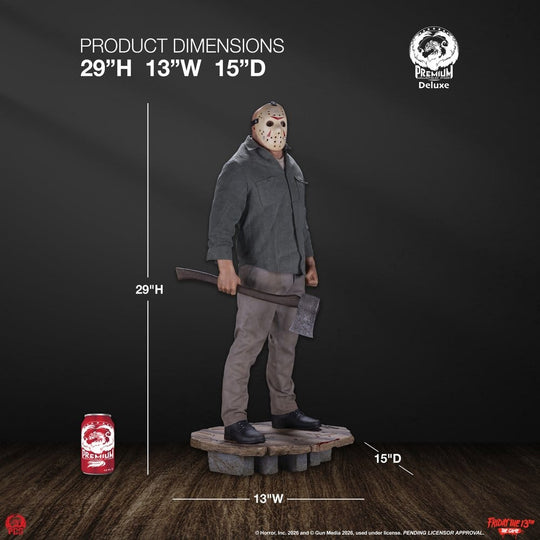 Friday the 13th: The Game Statue 1/3 Jason Part 3 (Deluxe Edition) 74 cm