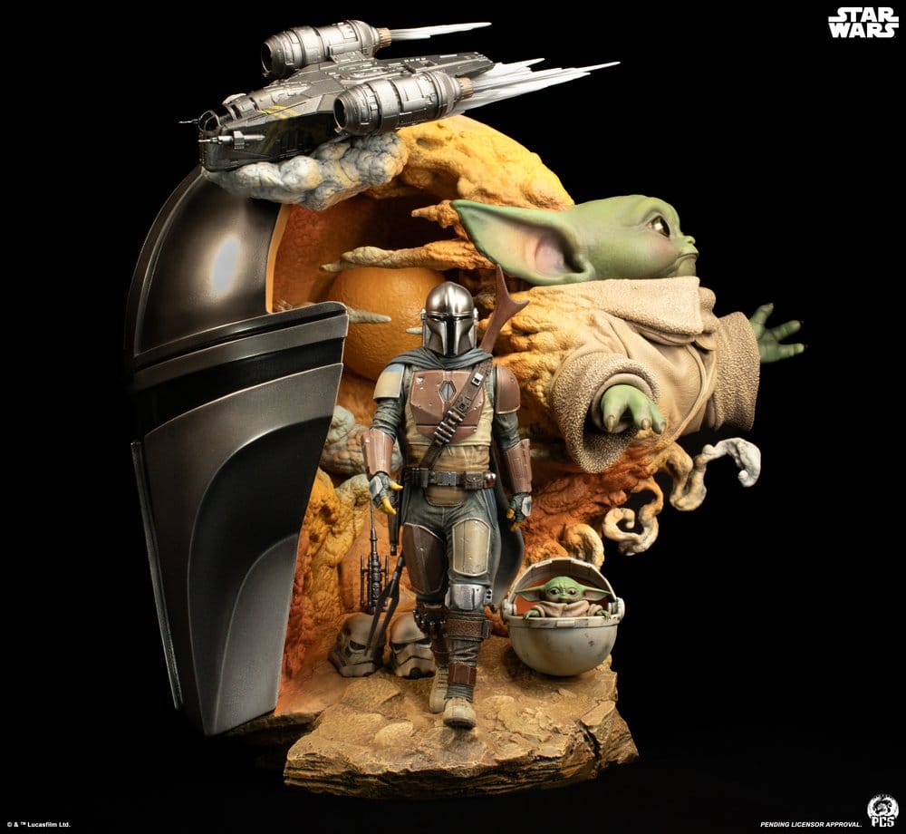 Star Wars: The Mandalorian Fine Art Bust 41 cm