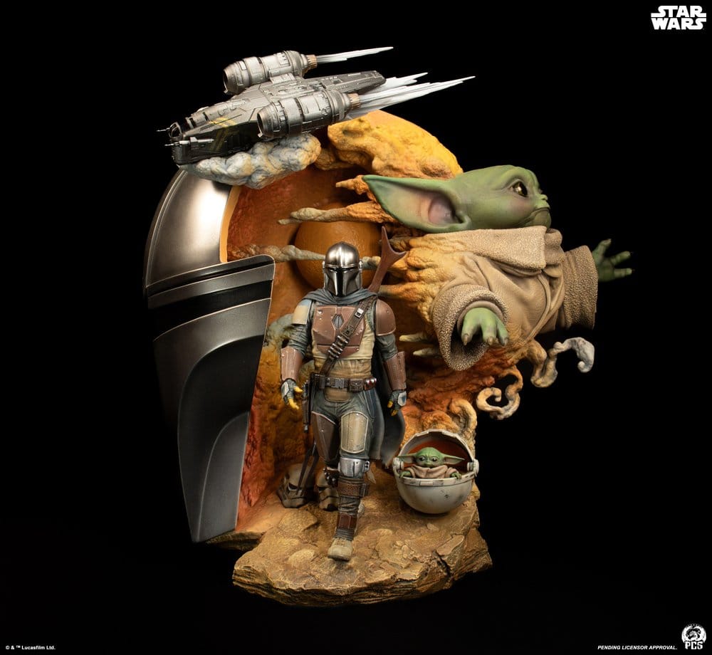 Star Wars: The Mandalorian Fine Art Bust 41 cm