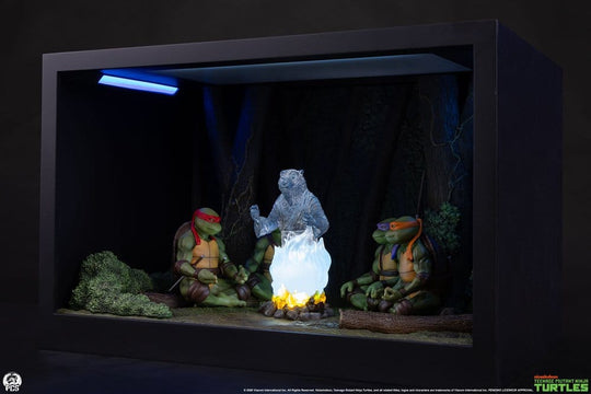 Teenage Mutant Ninja Turtles (Movie Moments) Mini Scale Diorama Splinter's Spirit 36 cm