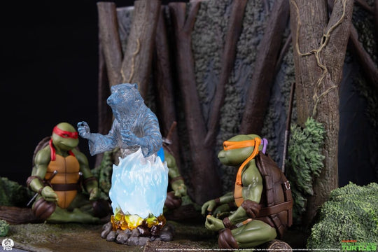 Teenage Mutant Ninja Turtles (Movie Moments) Mini Scale Diorama Splinter's Spirit 36 cm