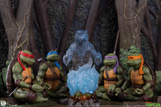 Teenage Mutant Ninja Turtles (Movie Moments) Mini Scale Diorama Splinter's Spirit 36 cm