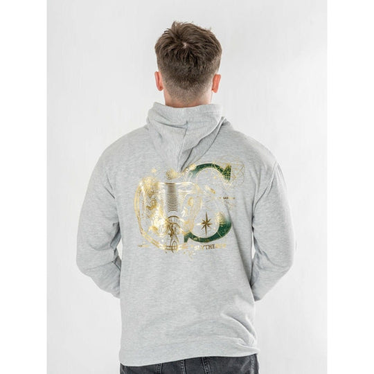 Harry Potter Hooded Sweater Slytherin Zodiac Size XXL