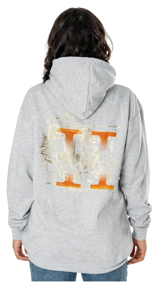 Harry Potter Hooded Sweater Hufflepuff Zodiac Size S