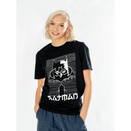 DC Comics T-Shirt Batman Anime City Size XXL