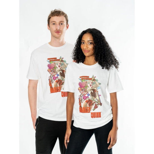 DC T-Shirt Harley Quinn Anime Mayhem Size S
