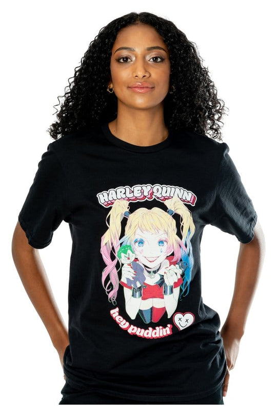 DC T-Shirt Harley Quinn Anime Puddin' Size XL