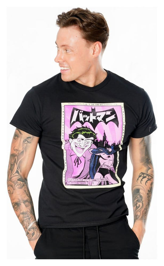 Batman T-Shirt Joker Anime Poster Size S