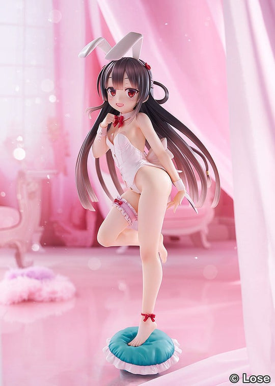 Maitetsu Last Run!! Statue 1/3 Hachiroku: White Bunny Ver. 40 cm