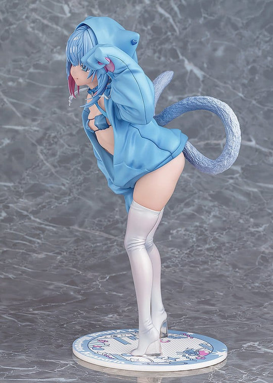 Virtual illustrator Kanzarin PVC Figure 1/6 kanzarin-chan: Cat-Eared Hoodie Ver. 26 cm