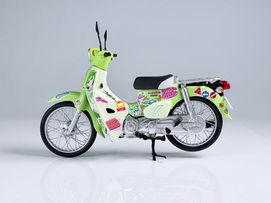 Tohoku Zunko/Zundamon Project Plastic Model Kit 1/12 Honda Super Cub Zundamon Edition 11 cm