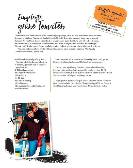 Friends - The TV Series: The Official Cookbook *German Version*