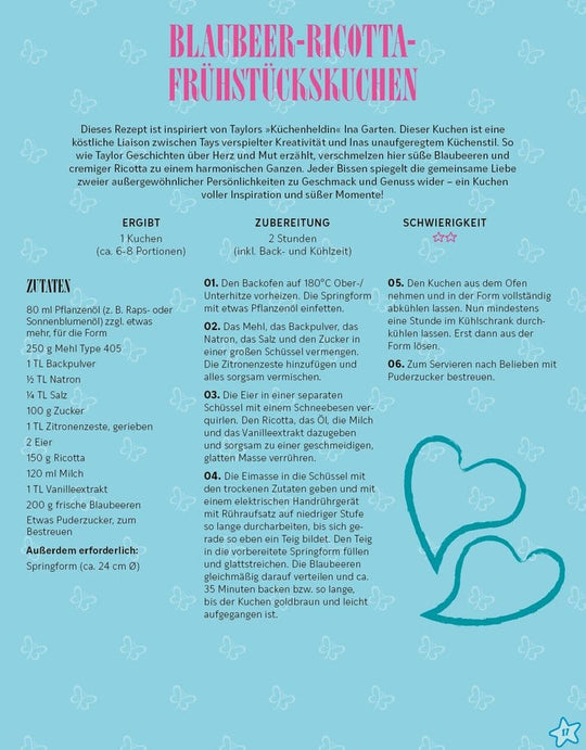 Taylor's Kitchen: The Ultimate Swiftie Cookbook *German Version*