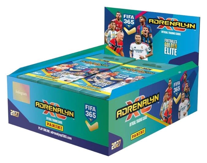FIFA 365 Adrenalyn XL 2027 Trading Cards Fat Pack Display (10)