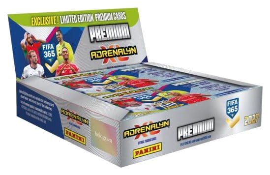 FIFA 365 Adrenalyn XL 2027 Trading Cards Premium Flow Pack Display (10)