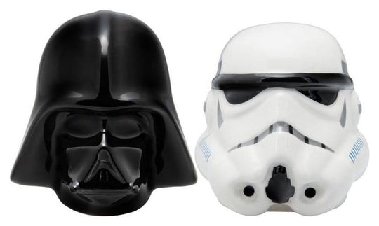 Star Wars Salt and Pepper Shakers Darth Vader and Stormtrooper