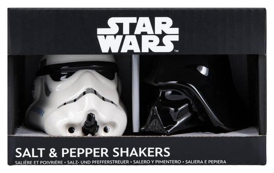 Star Wars Salt and Pepper Shakers Darth Vader and Stormtrooper