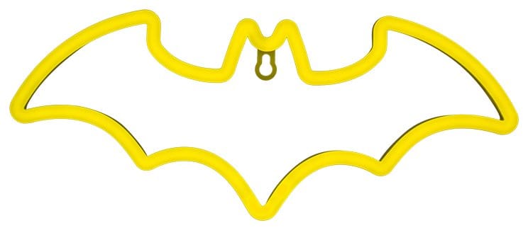 DC Comics Wall Lamp Batman LED Neon