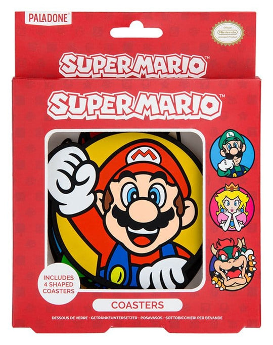 Super Mario Coaster 4-Pack
