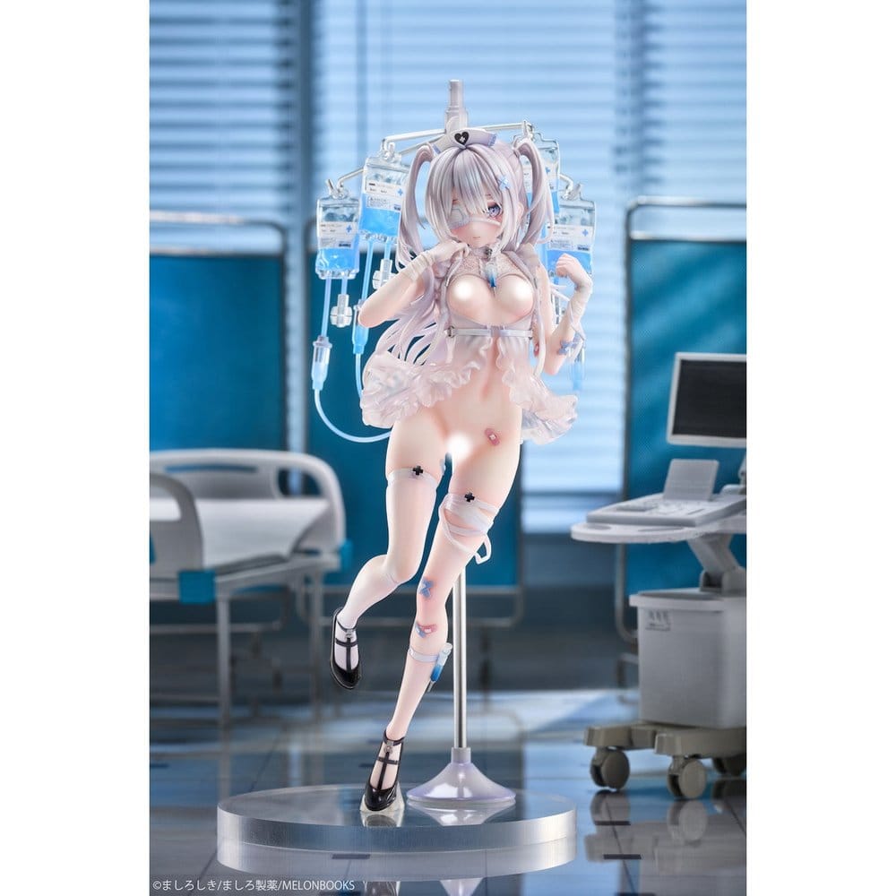 Original Character PVC Figure 1/6 Mikuro Siino Nurse Ver. Deluxe Edition Illustrated by Mashiro Shiki 29 cm