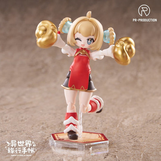 Isekai Ryoko no Techo Plastic Model Kit SP01 New Warrior Lennie Brown New Year Ver. 14 cm