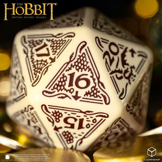 The Hobbit Spindown Jumbo Die Terra TCG D20