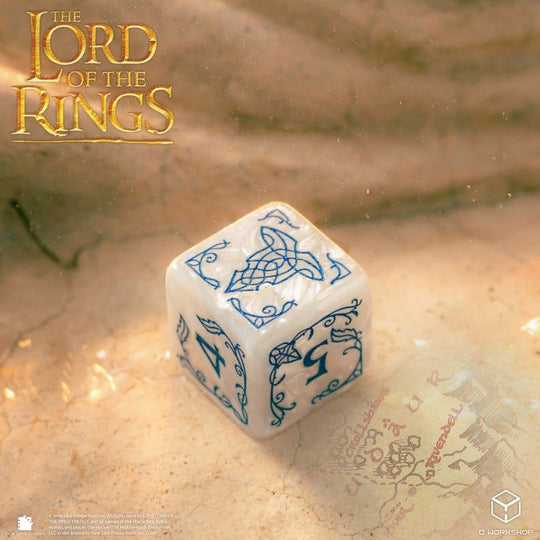 The Lord of the Rings: 10 D6 Dice Set Rivendell (Stone)