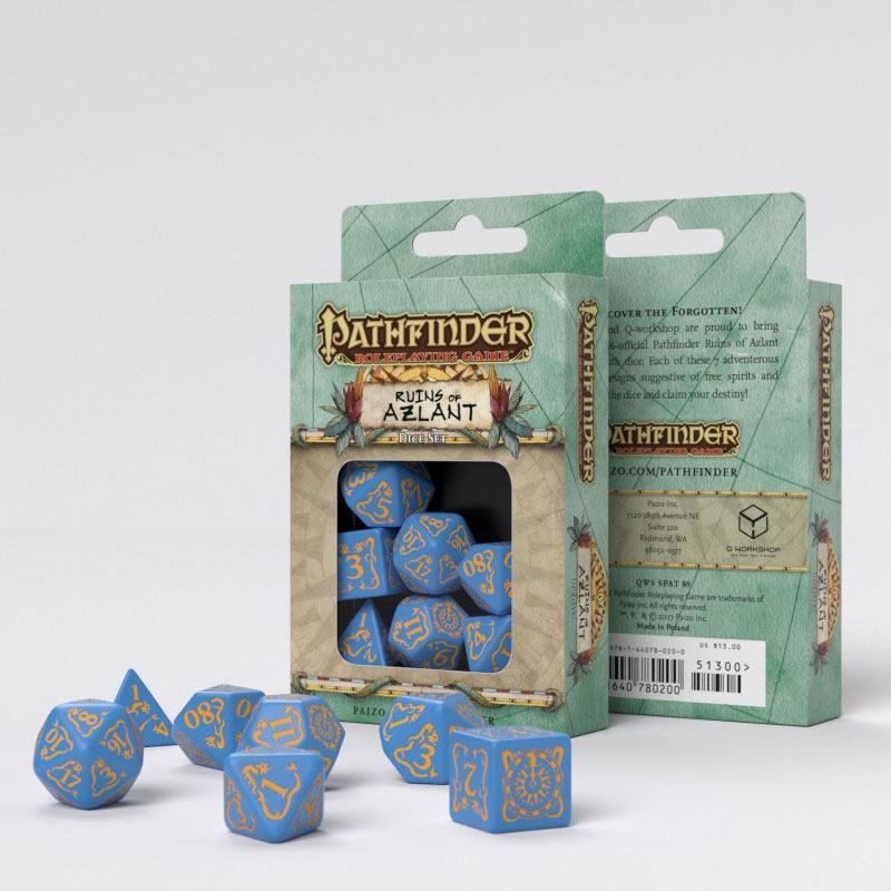 Pathfinder Dice Set Ruins of Azlant (7)