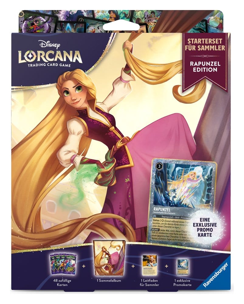 Disney Lorcana TCG Collector's Starter Set Rapunzel Edition *German Version*