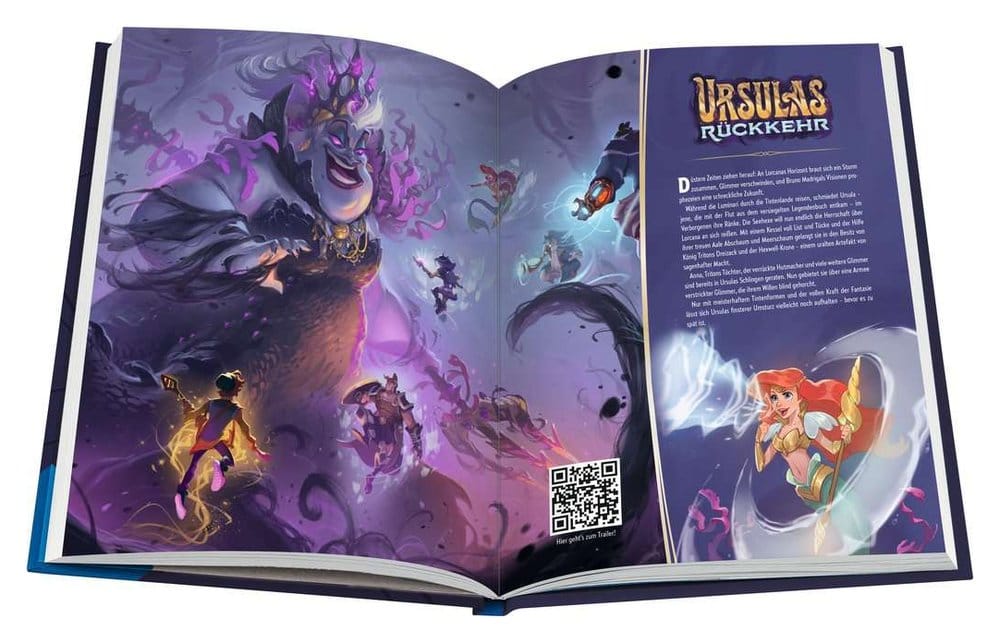 Disney Lorcana TCG Book The Official Collector's Guide: Sets 1-4 *German Version*