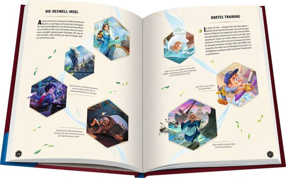 Disney Lorcana TCG Book The Official Collector's Guide: Sets 5-8 *German Version*