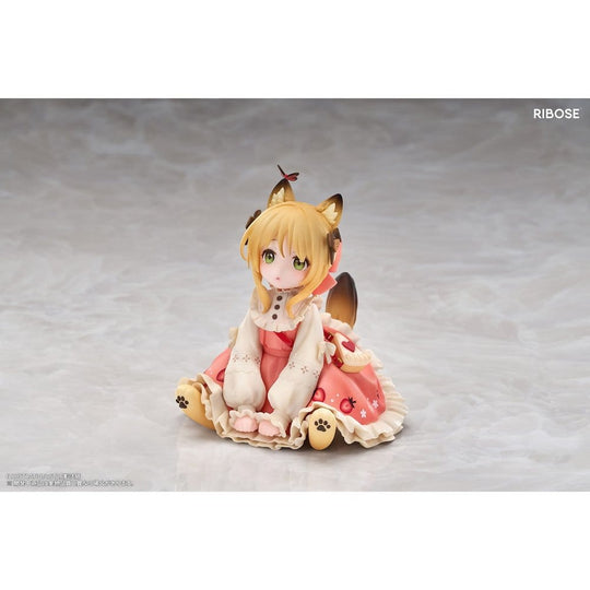 Original Character DLC Series PVC Figure Tea Time Cats Orange Cat 10 cm