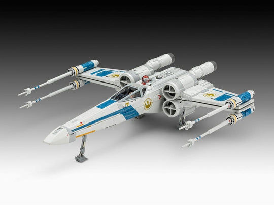 Star Wars The Mandalorian and Grogu Revell Model Kit 1/57 New Republic X-Wing Fighter 22 cm