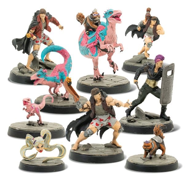 Dungeon Crawler Carl Miniatures Set 1 The Royal Court