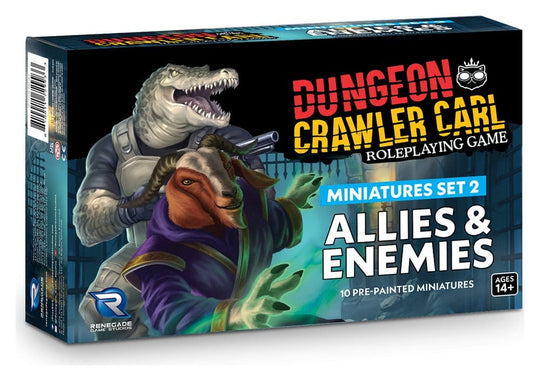 Dungeon Crawler Carl Miniatures Set 2 Enemies & Allies