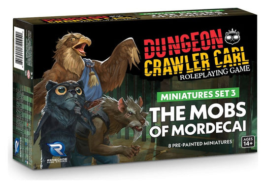 Dungeon Crawler Carl Miniatures Set 3 Mobs of Mordecai