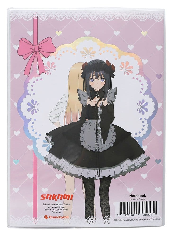 My Dress-Up Darling Softcover Notebook Checkered DIN A5 Holographic