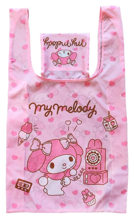 Sanrio Tote Bag My Melody Kawaii Foldable