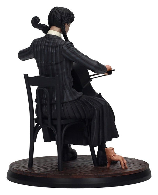 Wednesday Cello Figure with Figurative Keychain 20 cm