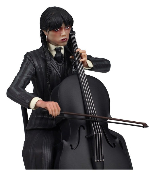 Wednesday Cello Figure with Figurative Keychain 20 cm